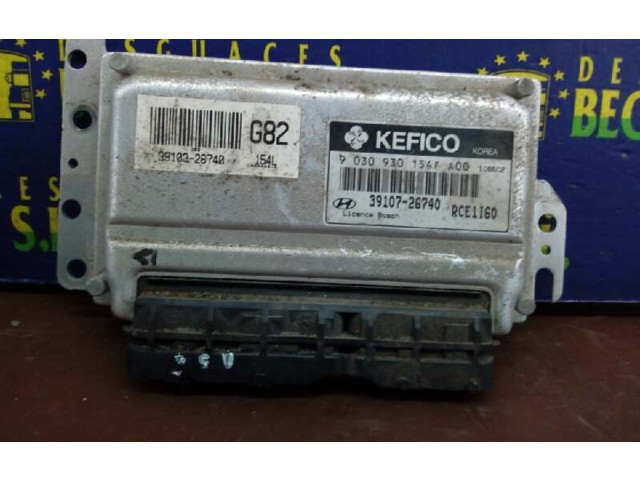 Блок управления двигателя 3910726740, 3910326740 Hyundai Coupe