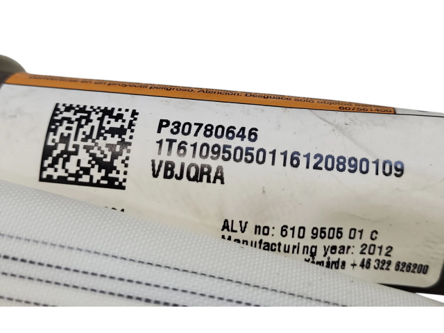 Боковая подушка безопасности P30780646   Volvo S60