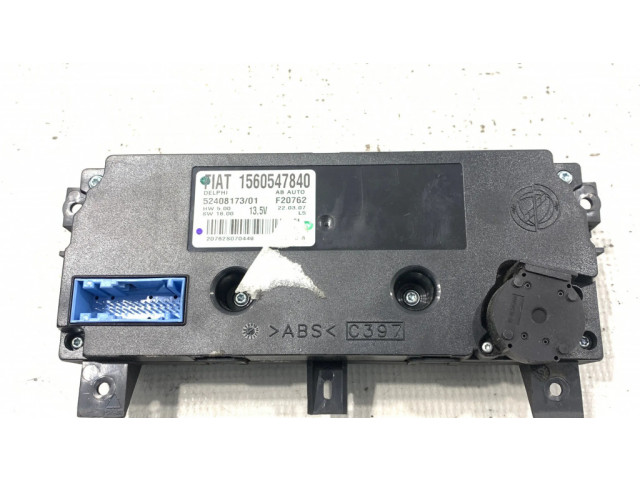 Блок управления климат-контролем 1560547840, 52408173 Alfa Romeo 159