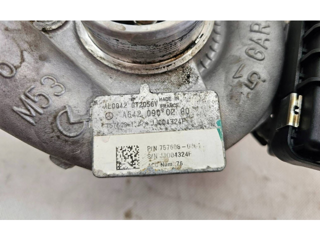 Turbodmychadlo Турбина A6420900280 Mercedes-Benz ML W166