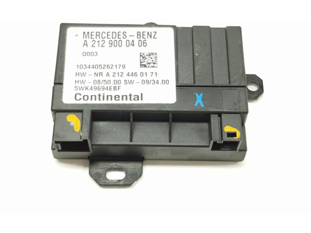 Блок управления A2129000406, A2129000406 Mercedes-Benz GLK (X204)