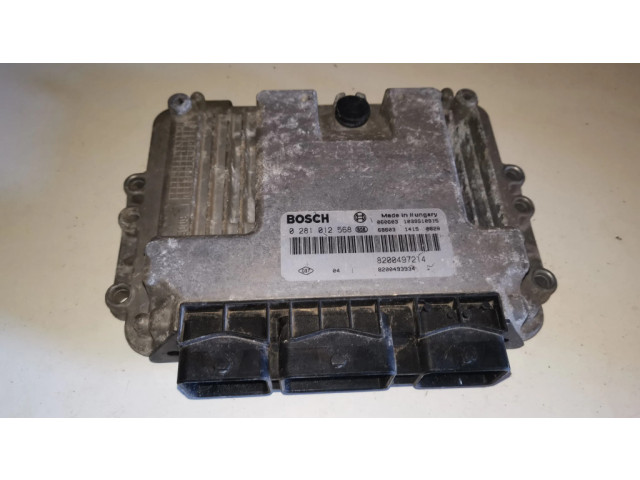 Řídící jednotka 0281012568, 8200497214 Renault Trafic II (X83) 2007