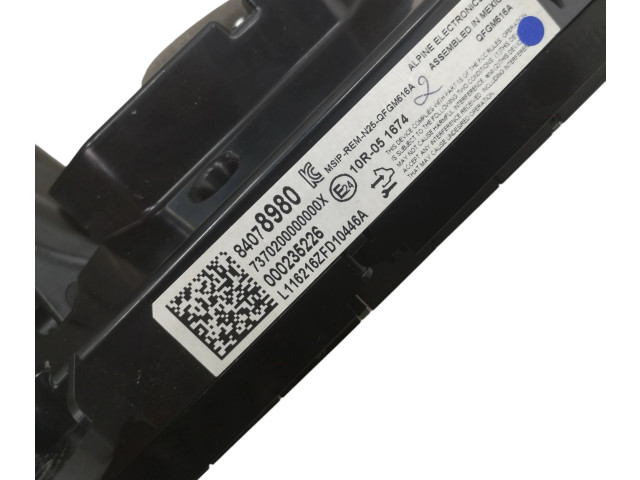 Блок управления климат-контролем 84078980   Chevrolet Camaro