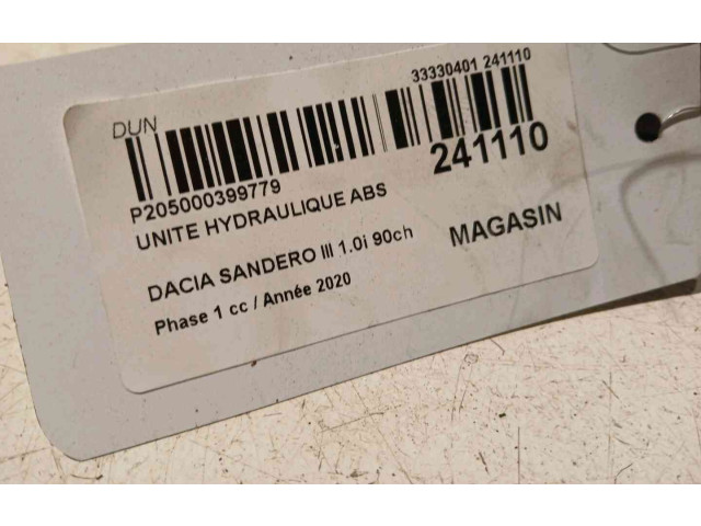 Блок ABS 476602005R    Dacia Sandero III