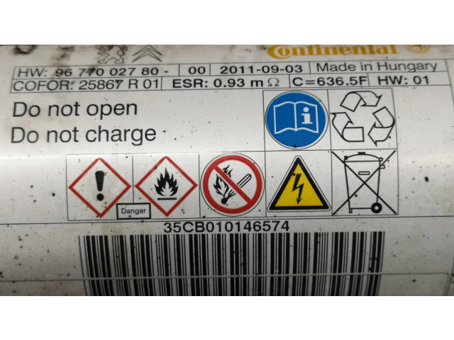 Блок управления двигателем Блок управления 9677002780, 9672188380 Citroen Berlingo