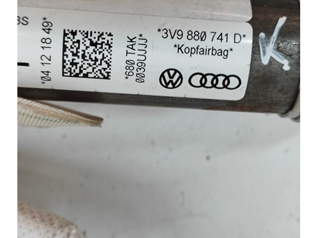 Боковая подушка безопасности 3V9880741D   Skoda Superb B8 (3V)