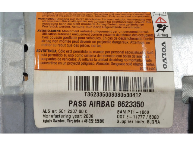 Подушка безопасности пассажира BAMPT11068, 601220700C Volvo S40