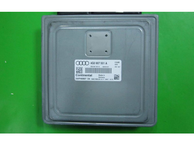 Блок управления двигателя 4G0907551A, 5WP46897   Audi A6 S6 C7 4G