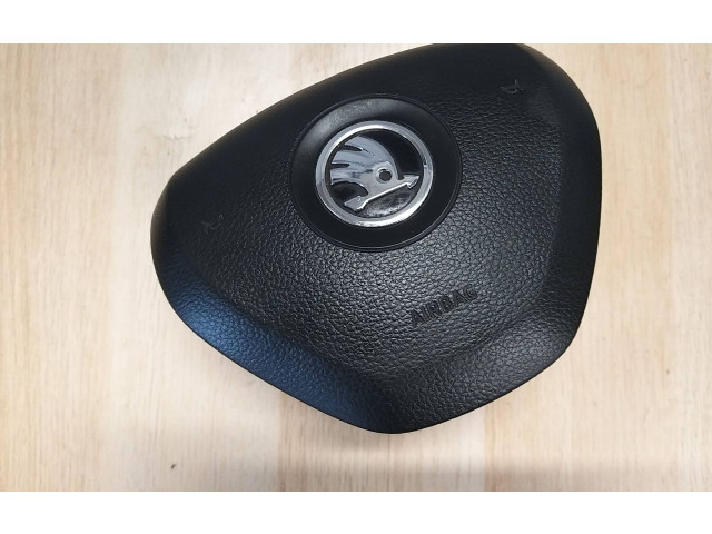 Подушка безопасности водителя 6V0880201 Skoda Fabia Mk3 (NJ)