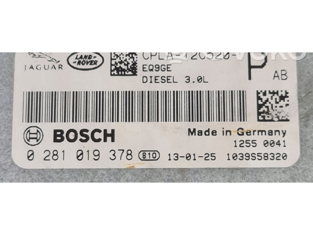 Блок управления двигателя CPLA12C520P Jaguar XF X250