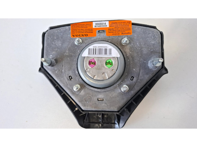 Подушка безопасности водителя 8665914 Volvo S60