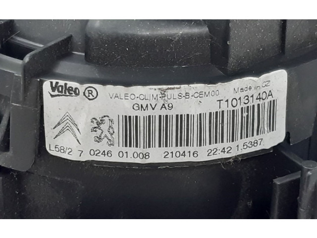 Вентилятор печки    1608182080, 1608182080   Peugeot 2008 I