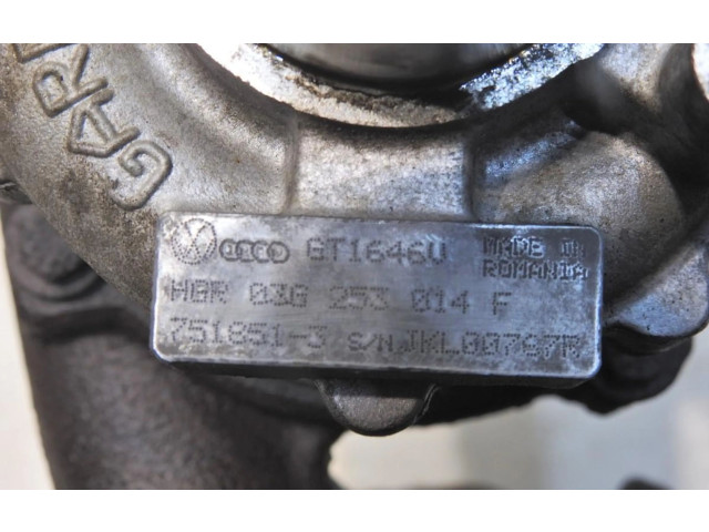 Turbodmychadlo Турбина 03G253014F Seat Altea BXE