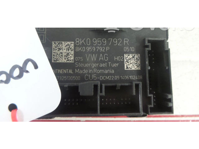 Блок управления дверью 8K0959792R, 8K0959792S Audi Q5 SQ5