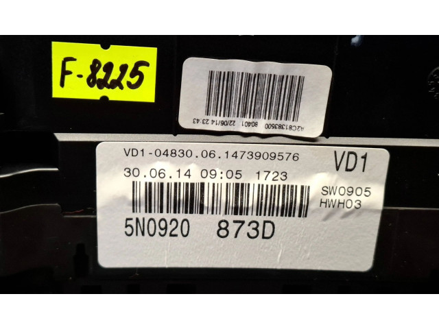 Přístrojová deska Volkswagen Tiguan 2013 5N0920873D