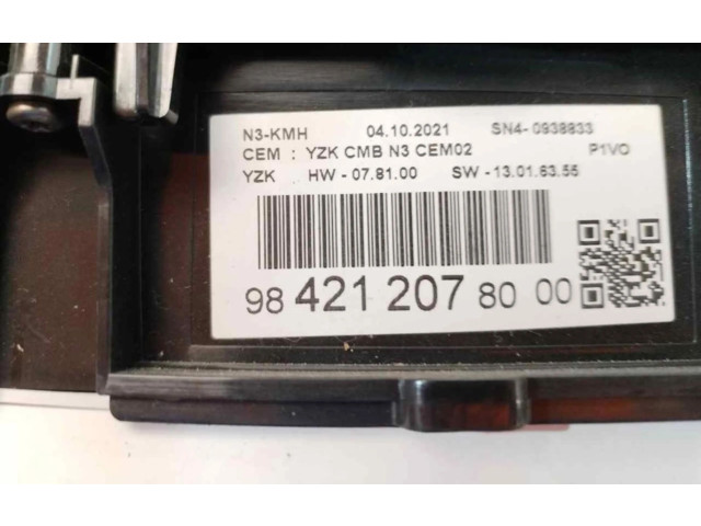 Панель приборов 98421207800 Opel Combo D