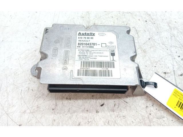 Блок подушек безопасности 8201043701 Renault Clio III