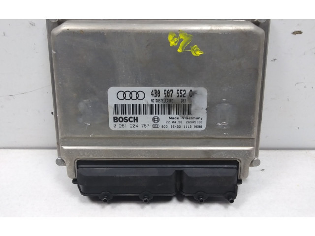Блок управления двигателя 4B0907552C, 0261204767   Audi A6 S6 C5 4B