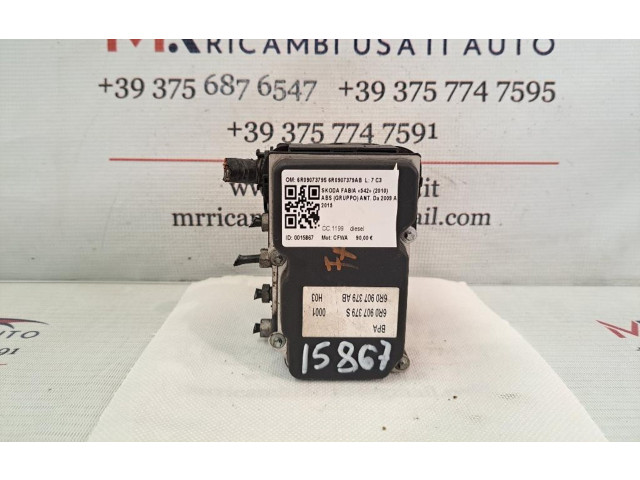 Блок АБС CFWA Skoda Fabia Mk2 (5J) 2007 - 2014 года