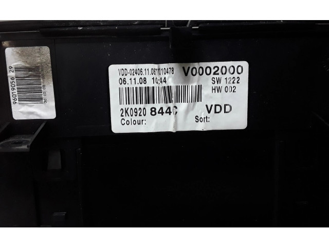 Панель приборов 2K0920844C Volkswagen Caddy