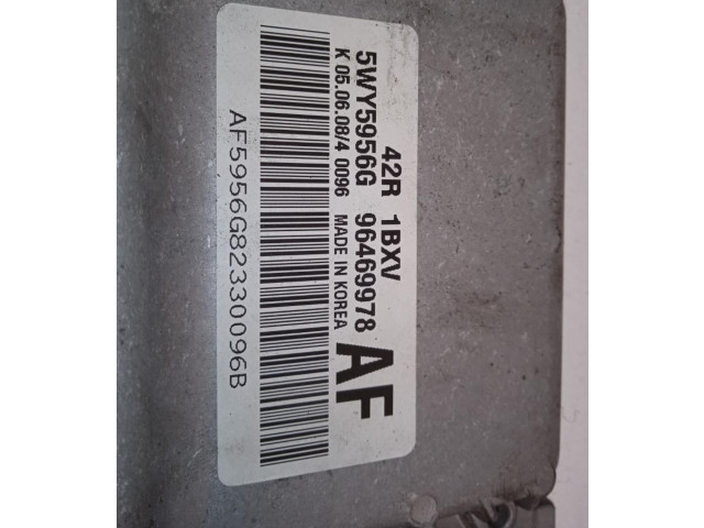 Блок управления двигателем Блок управления 5WY5956G   Chevrolet Astra