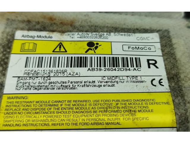 Боковая подушка безопасности AB3926042D94AC Ford Ranger