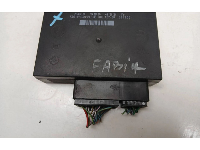 Комфортный модуль 6Q0959433A, 5DK00812700 Skoda Fabia Mk1 (6Y)