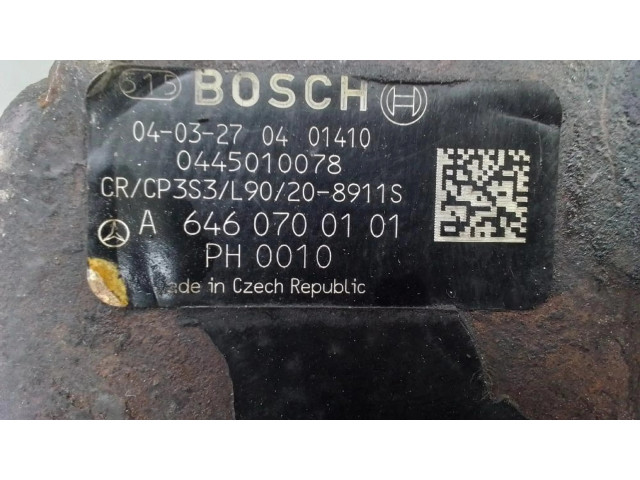 Vstřikovací čerpadlo A6460700101 Mercedes-Benz E W211
