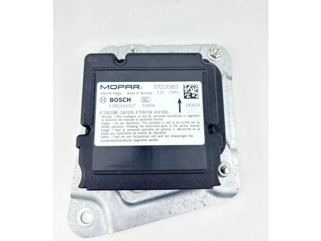 Блок подушек безопасности 670100885, 0285014317   Maserati Ghibli