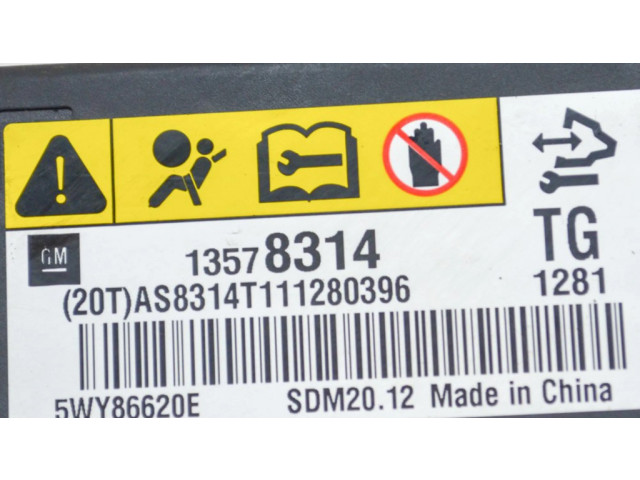 Блок подушек безопасности 13578314, 5WY86620E   Chevrolet Spark