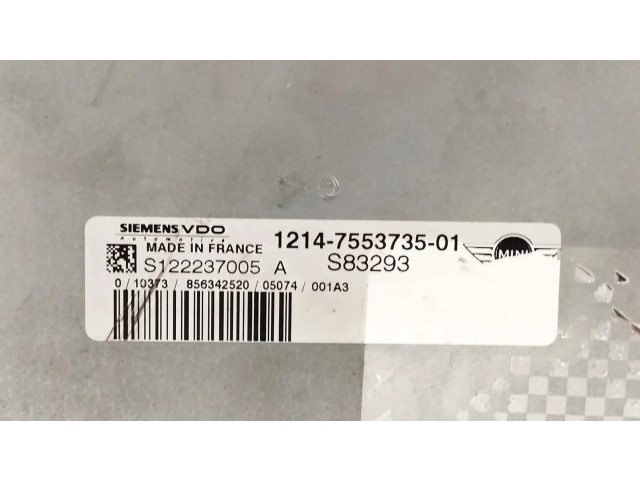 Řídící jednotka 12147553735, S122237005A Mini One - Cooper R50 - 53 2001