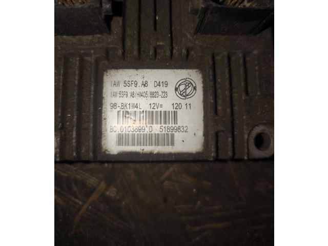 Řídící jednotka 51899832, 98BK1W4L   Fiat Punto Evo 2011