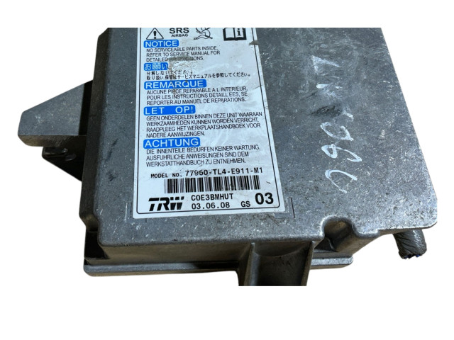 Блок подушек безопасности 77960TL4E911M1 Honda Accord
