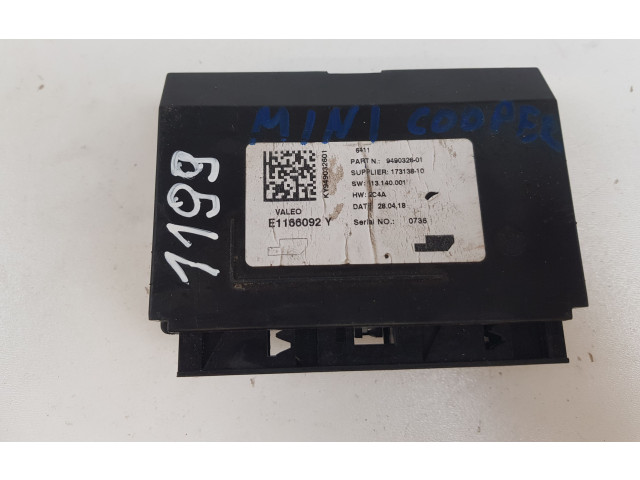 Блок управления климат-контролем 9490326   BMW 3 F30 F35 F31