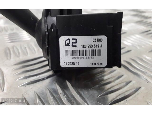 Переключатель дворников 1K0953519J Volkswagen Golf Plus