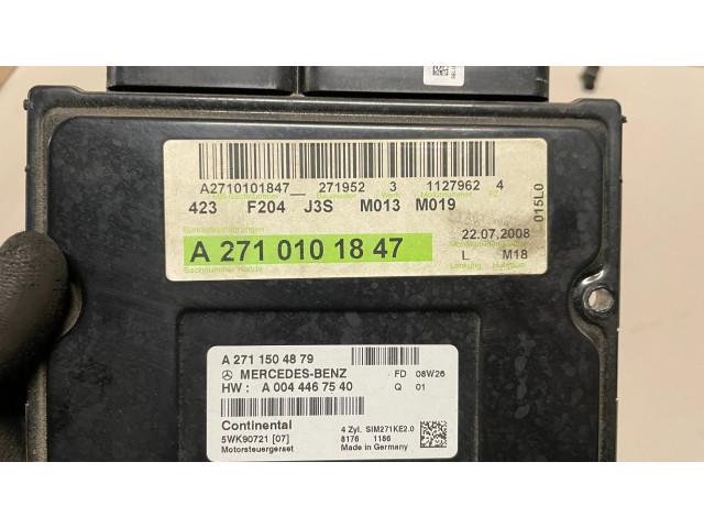Řídící jednotka A2710101847, A2711504879 Mercedes-Benz C W204 2009