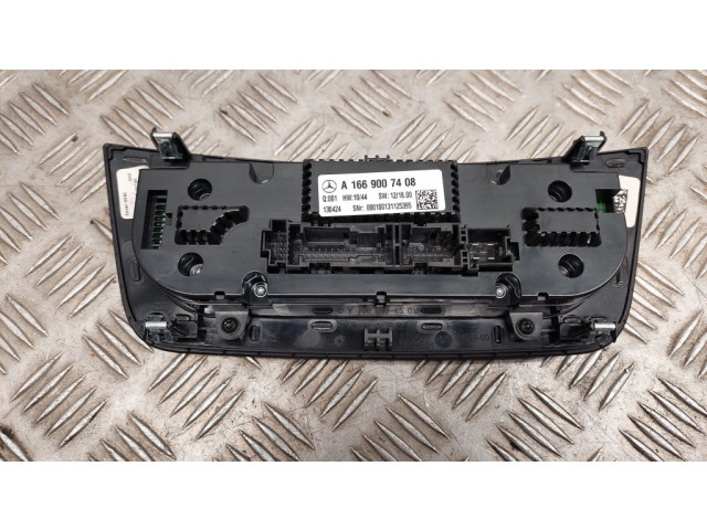 Блок управления климат-контролем A1669007408   Mercedes-Benz GL X166
