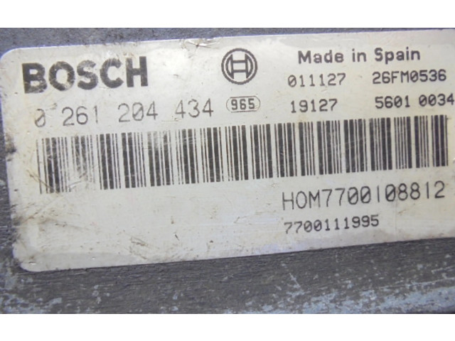 Řídící jednotka 7700108812, 7700108812 Renault Espace III 2001