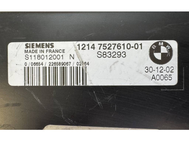 Řídící jednotka 7527610, S83293   Mini One - Cooper R50 - 53 2004