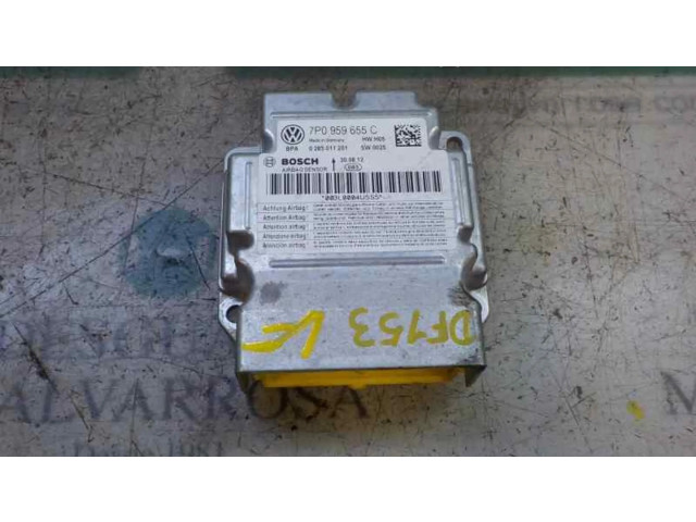 Блок подушек безопасности 95861820100, 7P0959655C   Porsche Cayenne (92A)
