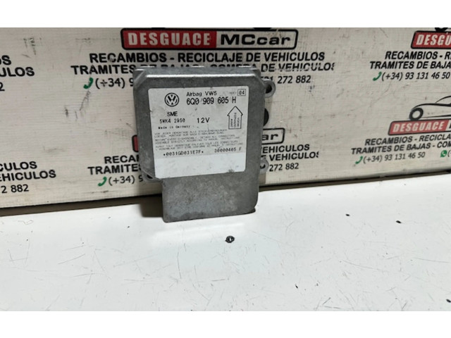 Блок подушек безопасности 6Q0909605H Skoda Fabia Mk1 (6Y)