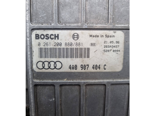 Řídící jednotka 4A0907404C, 0261200880 Audi A6 S6 C4 4A 1996