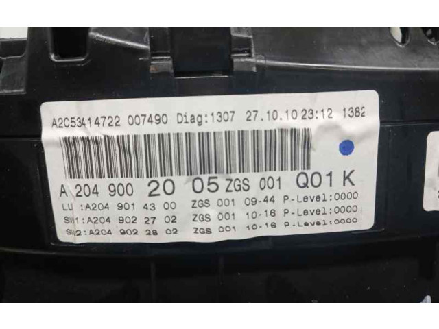 Přístrojová deska Mercedes-Benz C W202 1996 2025404911, 84563047