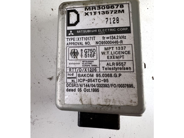 Блок управления иммобилайзера MR309678, X1T13572M Mitsubishi Pajero