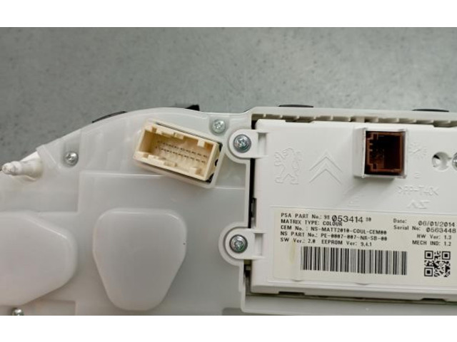 Панель приборов 9805341480, 9805396580 Peugeot 2008 I