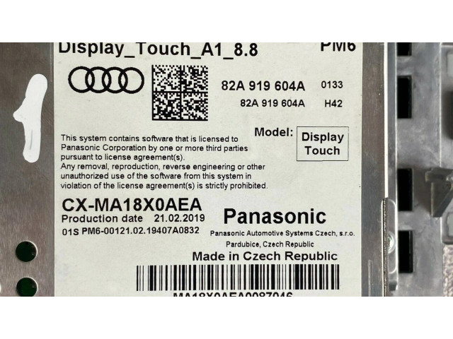 Дисплей 82A919604A, FK0100560C Audi A1