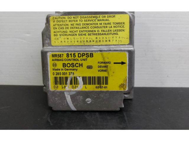 Блок подушек безопасности 0285001379, MR587DPSB   Mitsubishi Space Star