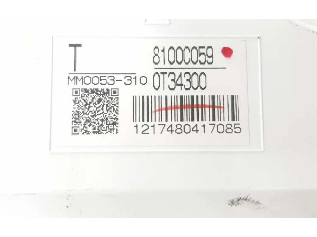 Панель приборов 8100B805, 8100B805 Mitsubishi ASX