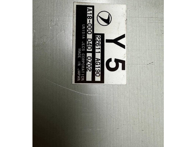 Řídící jednotka 22611AG190 Subaru Outback 2003