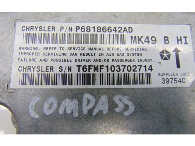 Блок подушек безопасности P68186642AD Jeep Compass